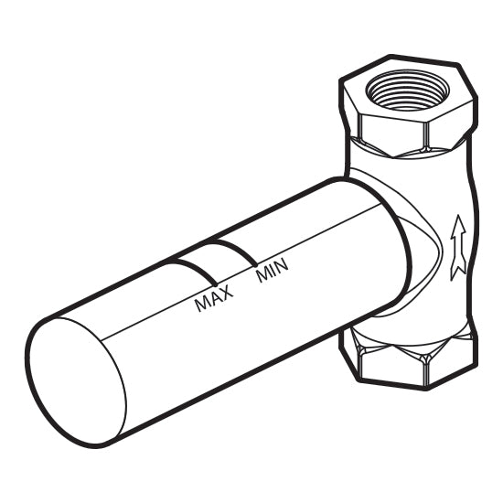 1/2 inches Volume Control Valve with ABS Protective Cover