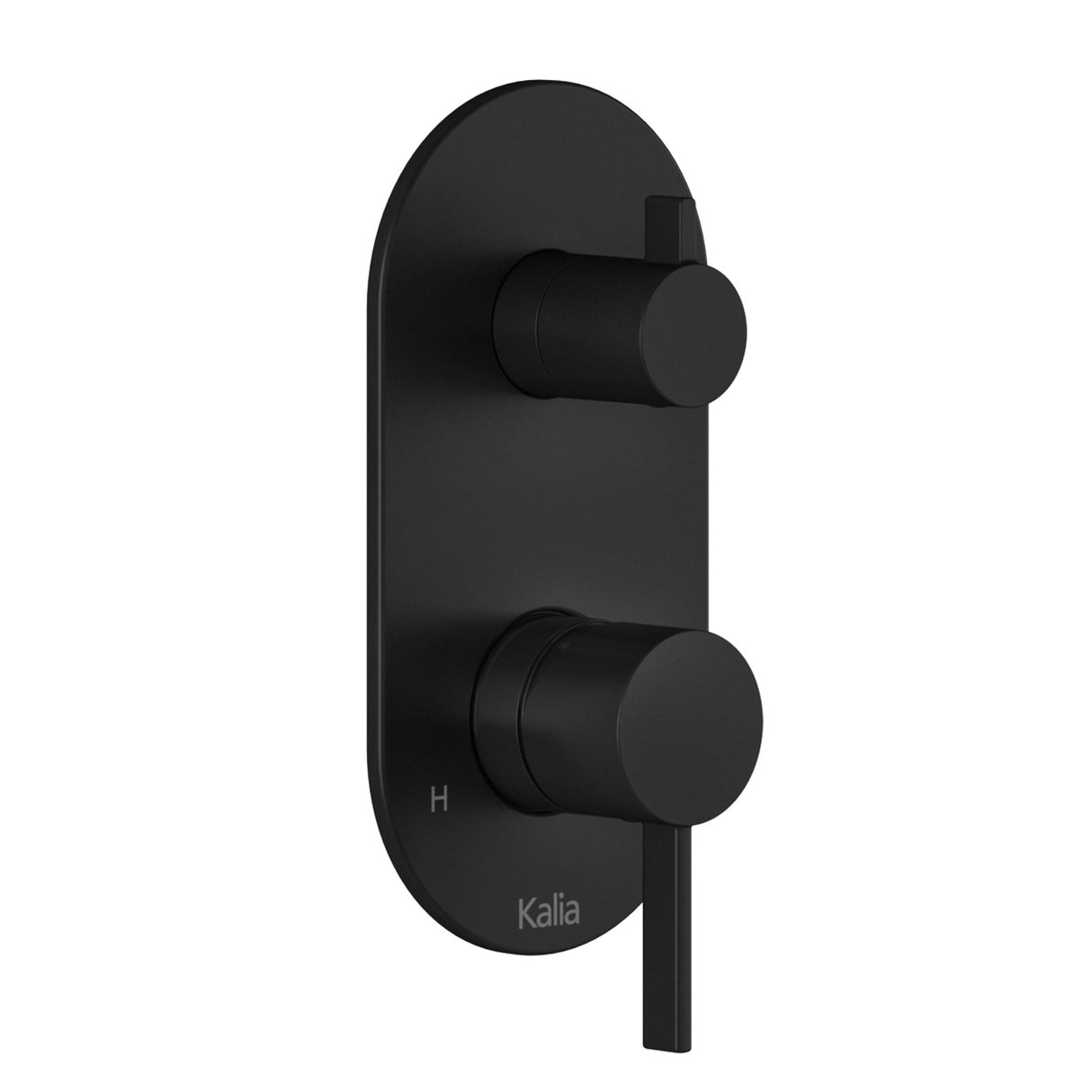 Round Decorative Trim for 1/2 inches Pressure Balance With Volume Control Valve and 2-Way Diverter - Cartridge Included