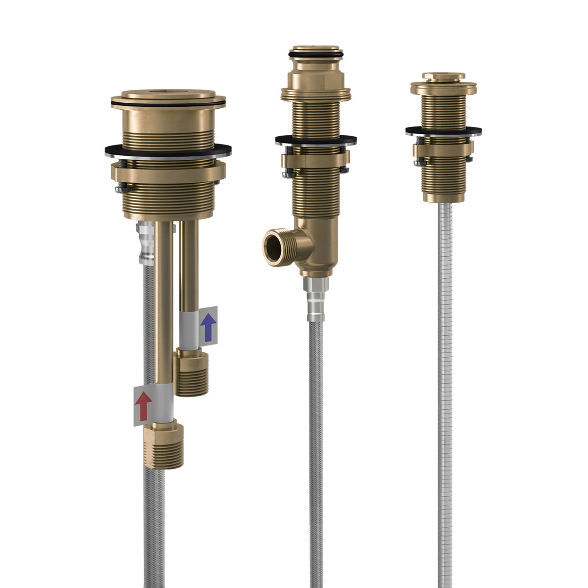Kalia 3-Piece Deck Mount Tub Filler Rough-In 105195