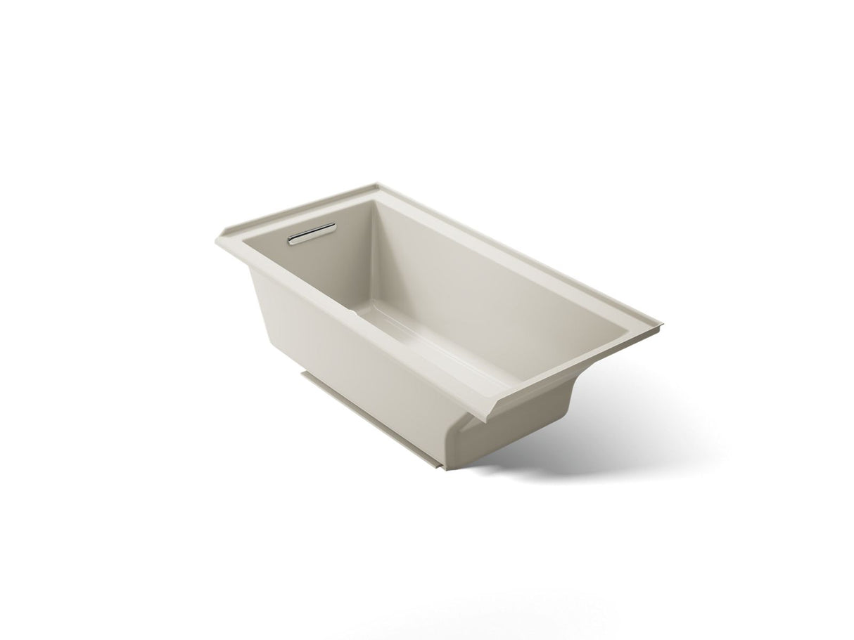 Underscore® 60" x 30" alcove bath with Bask® heated surface, left drain