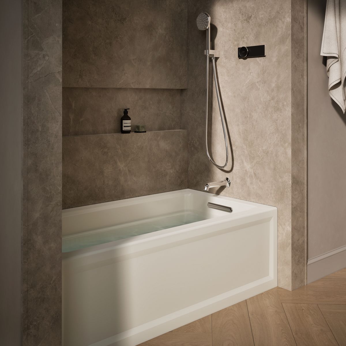 Archer® 60" x 32" alcove bath, right drain