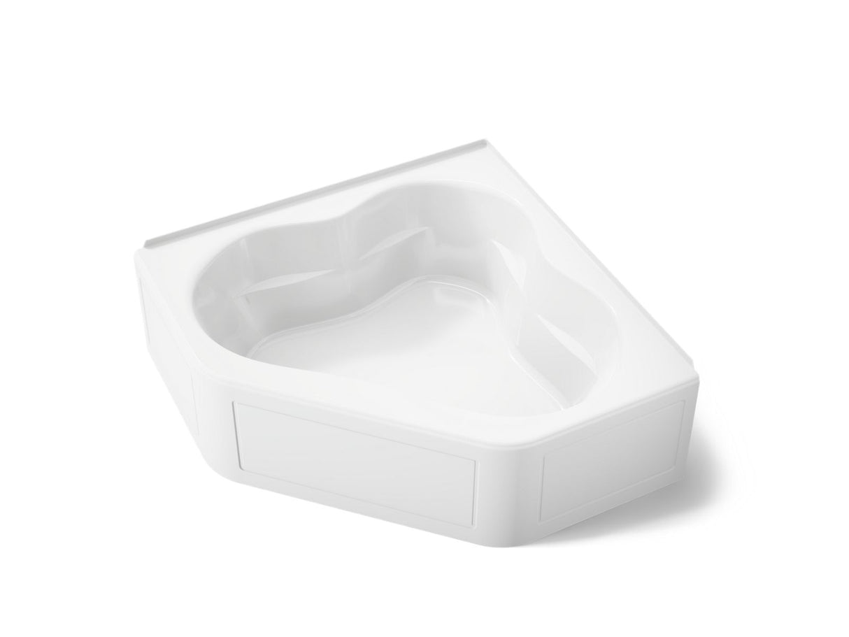 Tercet® 60" x 60" corner bath