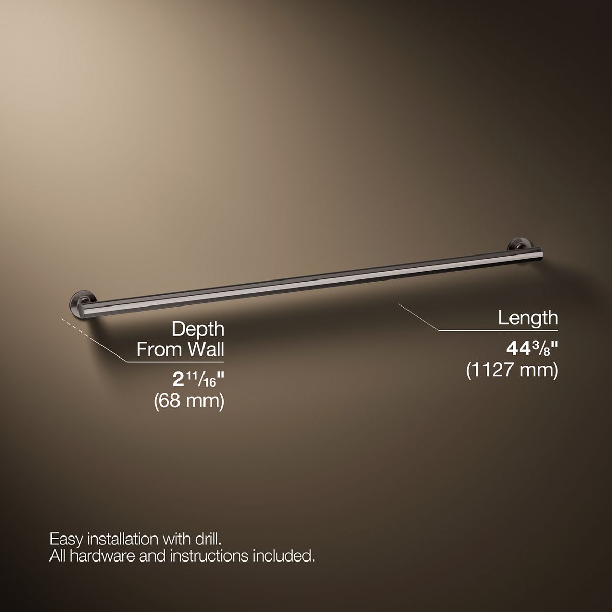 Purist® 42" grab bar