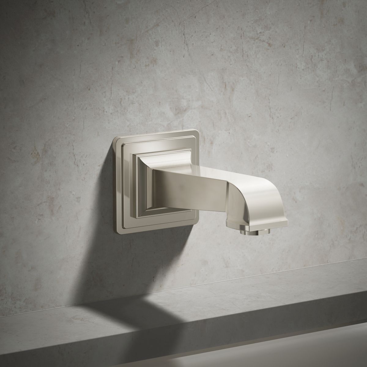 Pinstripe® Pure Wall-mount bath spout