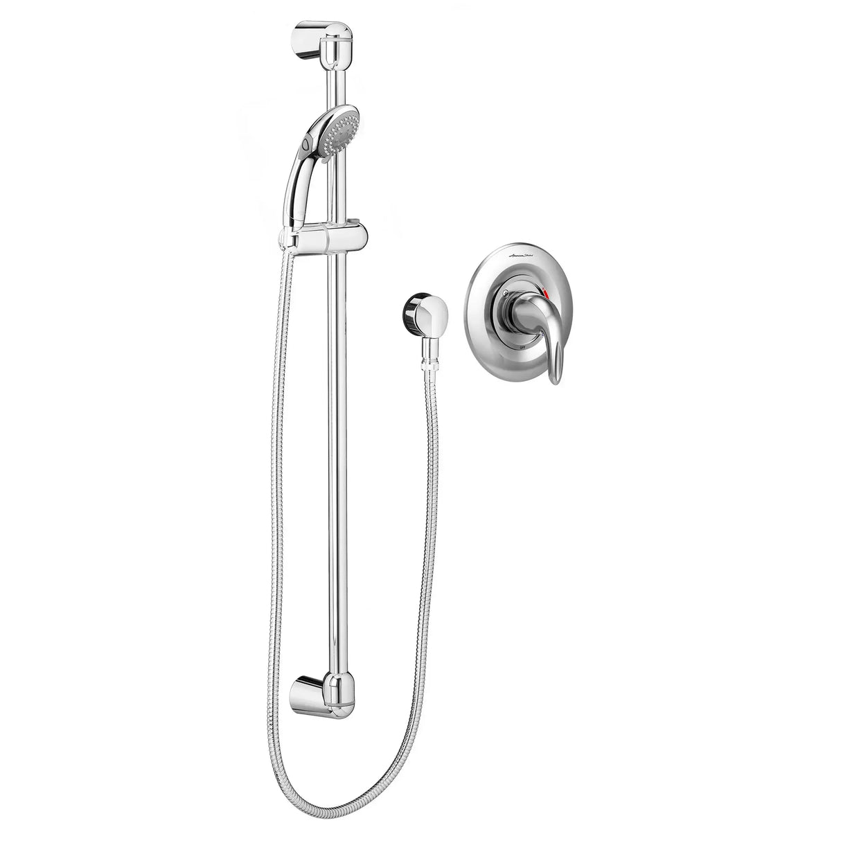 Commercial Shower System Trim Kit 2.5 gpm/9.5 Lpm With 36-Inch Slide Bar and Hand Shower