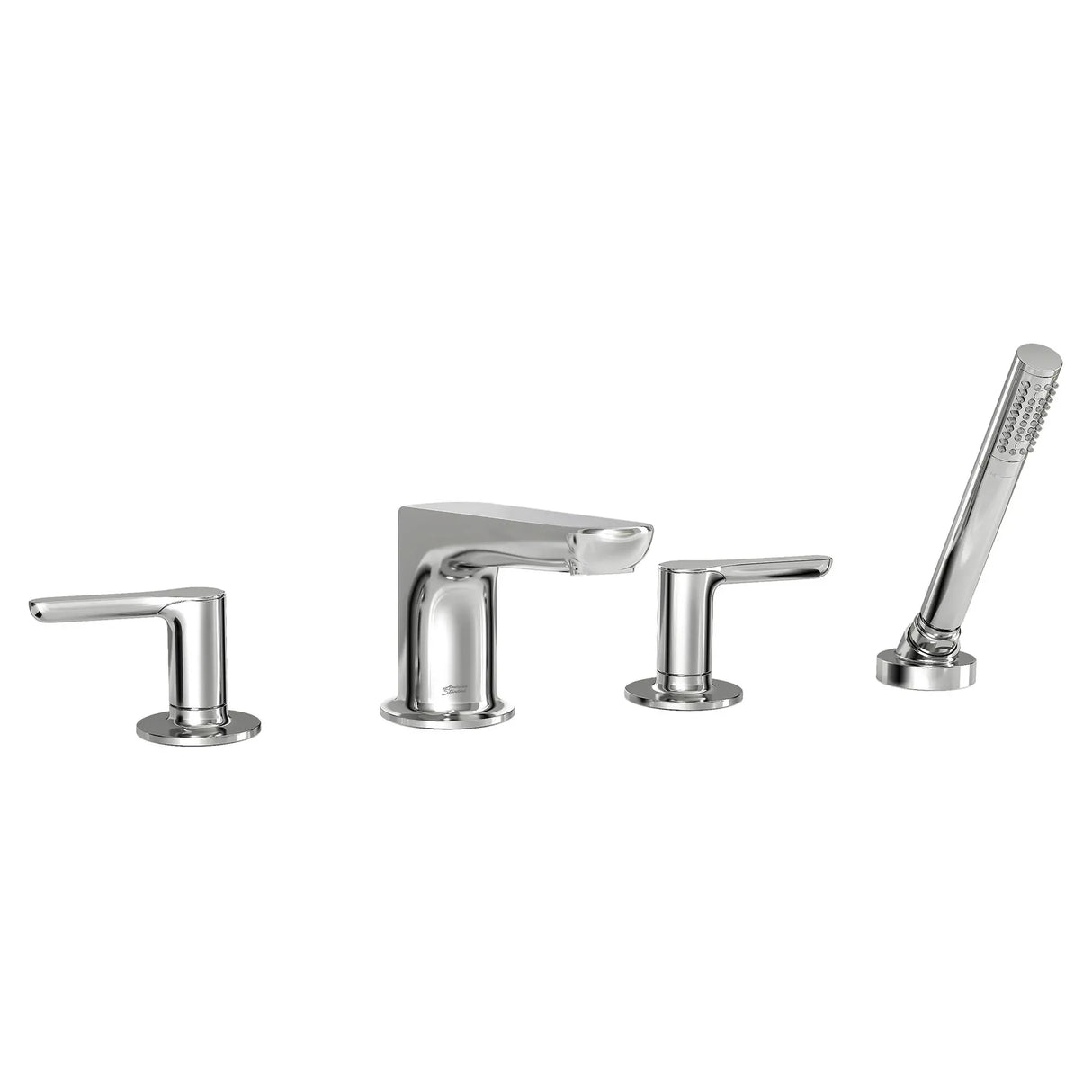 Studio® S Bathtub Faucet With Lever Handles and Personal Shower for Flash® Rough-In Valve