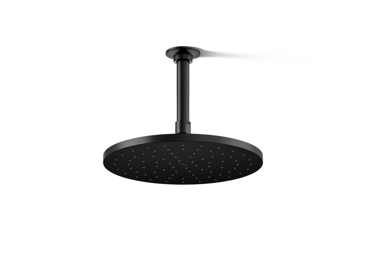 Contemporary Round 10" single-function rainhead, 2.5 gpm