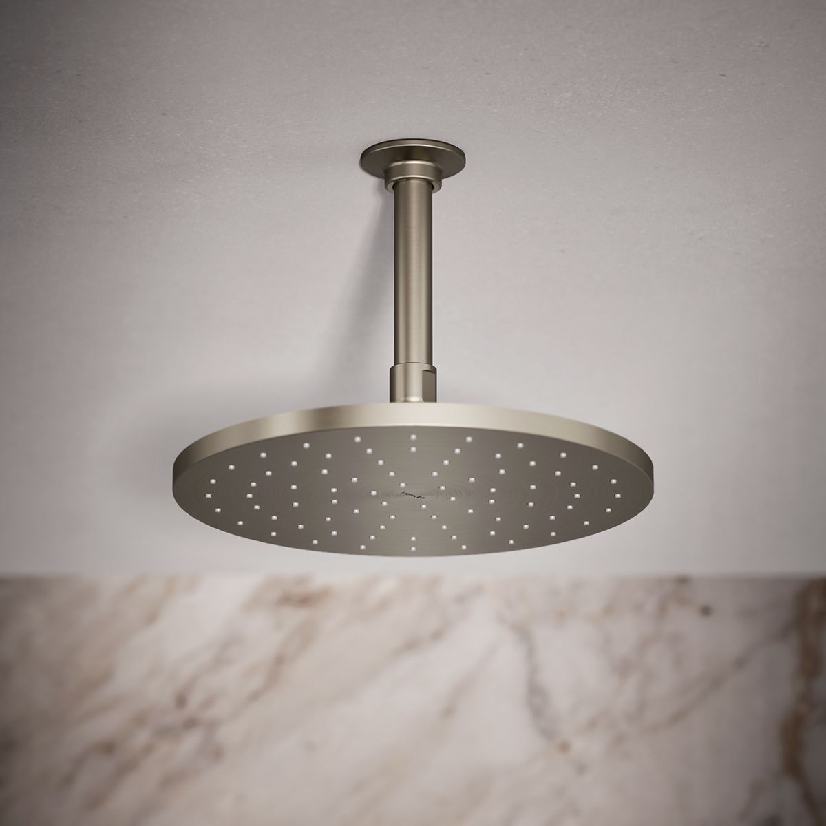 Contemporary Round 10" single-function rainhead, 1.75 gpm
