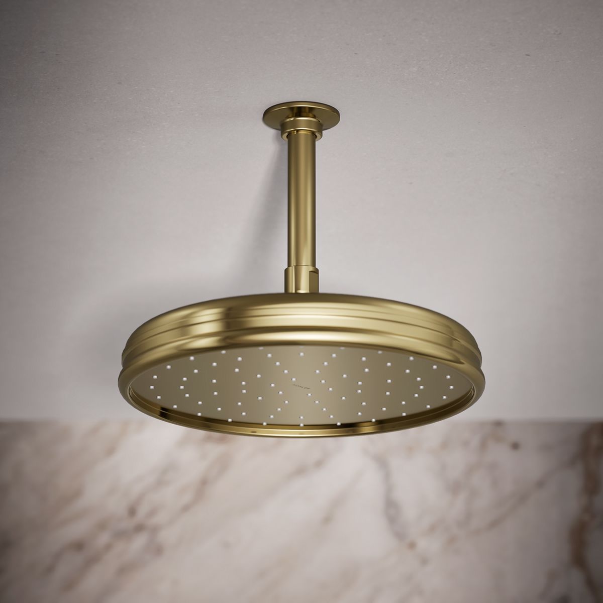 Traditional 10" single-function rainhead, 1.75 gpm