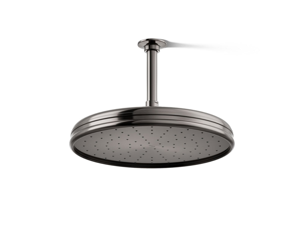 Traditional 12" single-function rainhead, 2.5 gpm