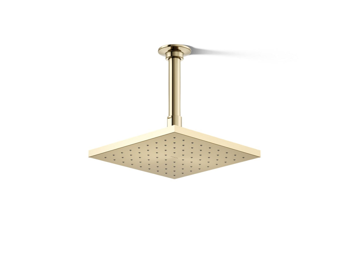Contemporary Square 8" single-function rainhead, 1.75 gpm