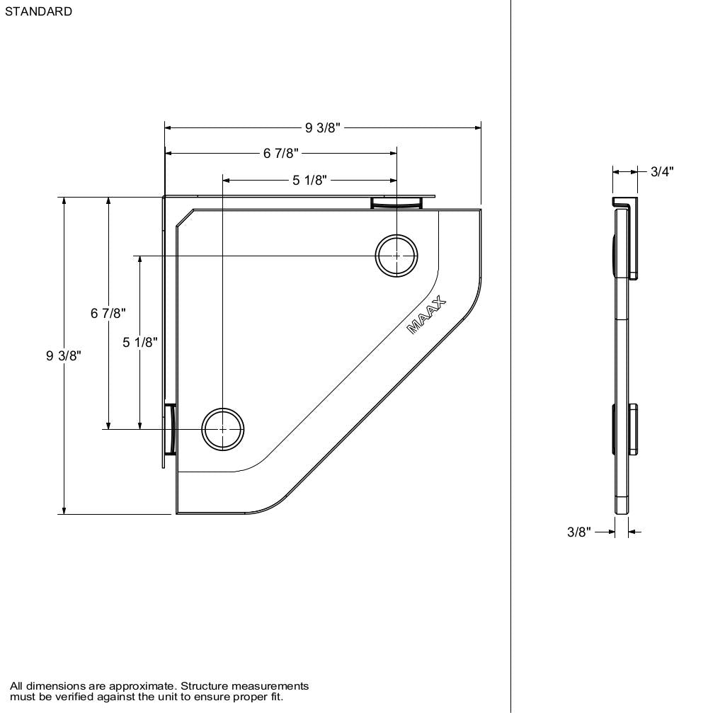 Link Curve Neo-angle 40 x 40 x 75 in. 8mm Pivot Shower Door for Corner Installation with Clear glass in Chrome