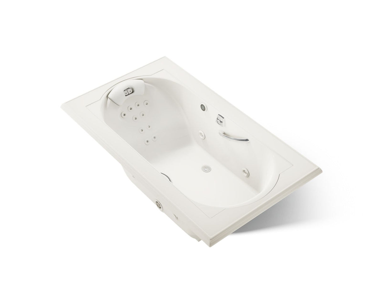 Memoirs® 72" x 42" drop-in heated whirlpool bath
