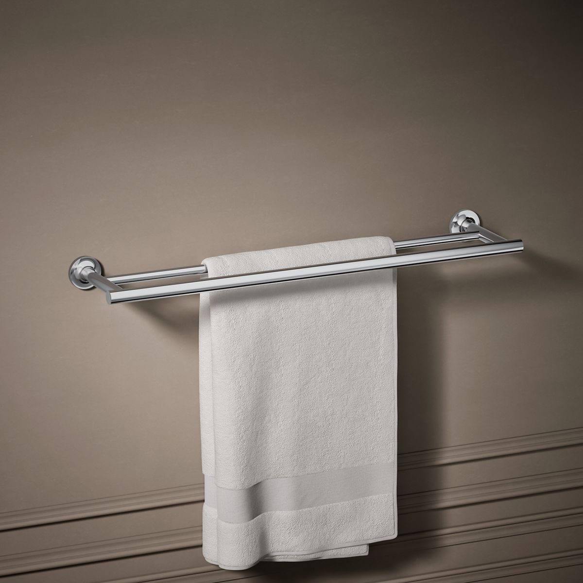 Purist® 24" Double towel bar