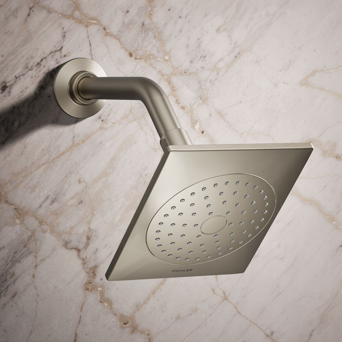 Loure® Single-function showerhead, 2.5 gpm