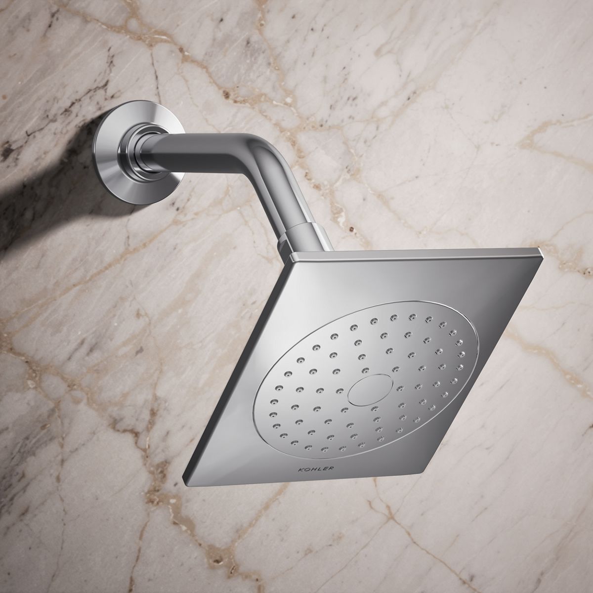 Loure® Single-function showerhead, 2.5 gpm