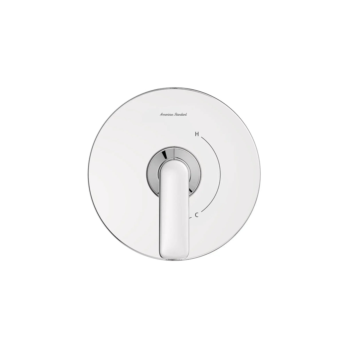 Aspirations Pressure Balance Valve Trim With Double Ceramic Pressure Balance Cartridge and Lever Handle
