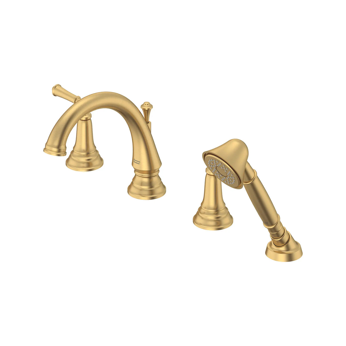 Delancey® Bathtub Faucet With Lever Handles and Personal Shower for Flash® Rough-In Valve