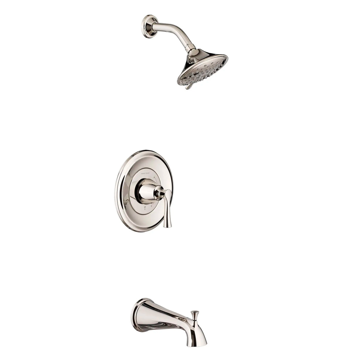 Estate 2.5 gpm/9.5 L/min Tub and Shower Trim Kit With 3-Function Showerhead, Double Ceramic Pressure Balance Cartridge With Lever Handle