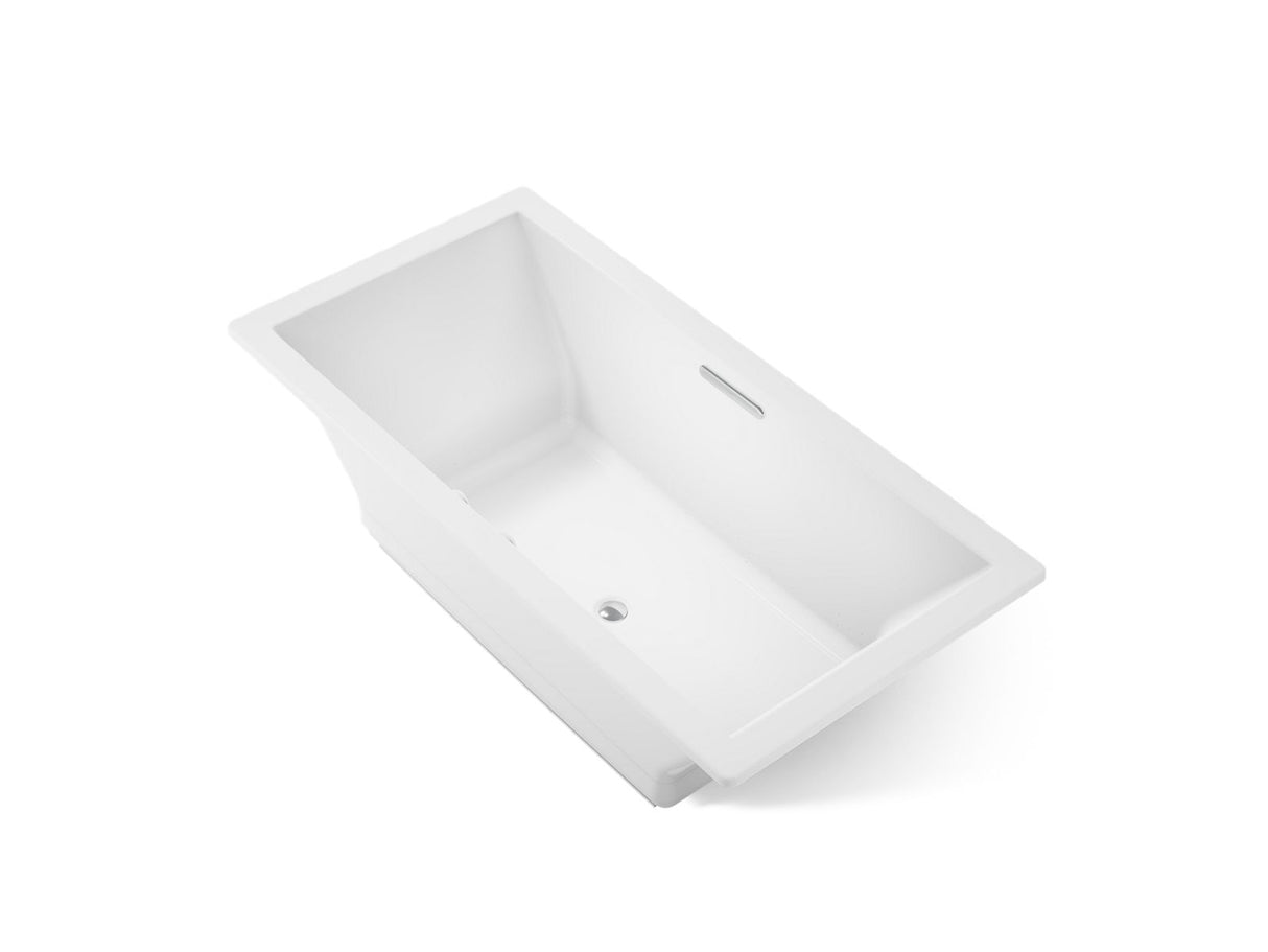Underscore® 72" x 36" drop-in Heated BubbleMassage™ air bath with Bask® heated surface