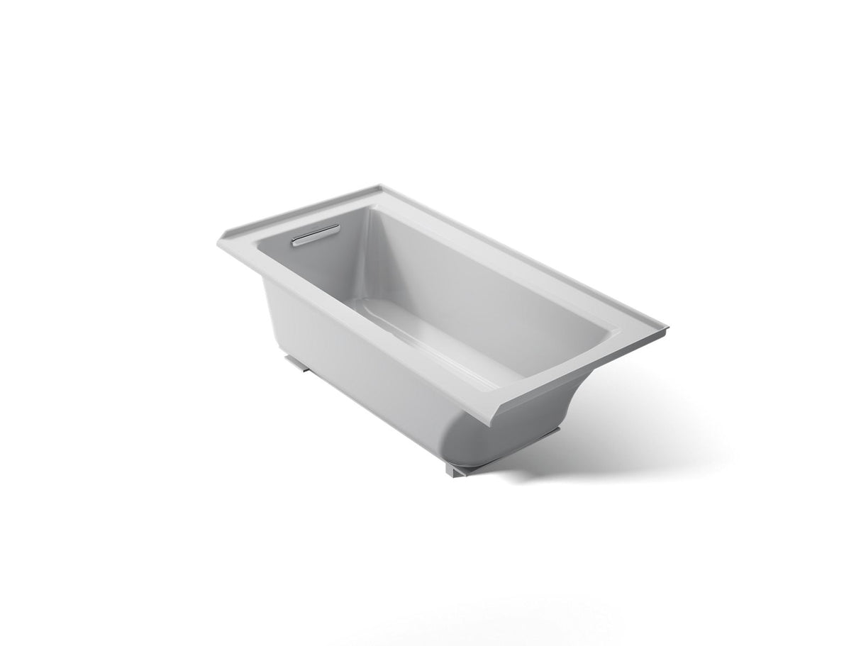 Archer® 60" x 30" alcove bath with Bask® heated surface, left drain