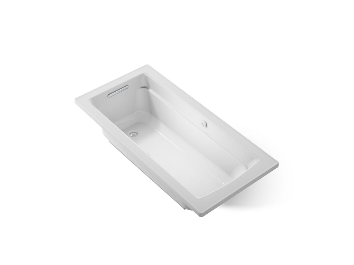 Archer® 66" x 32" drop-in Heated BubbleMassage™ air bath with Bask® heated surface