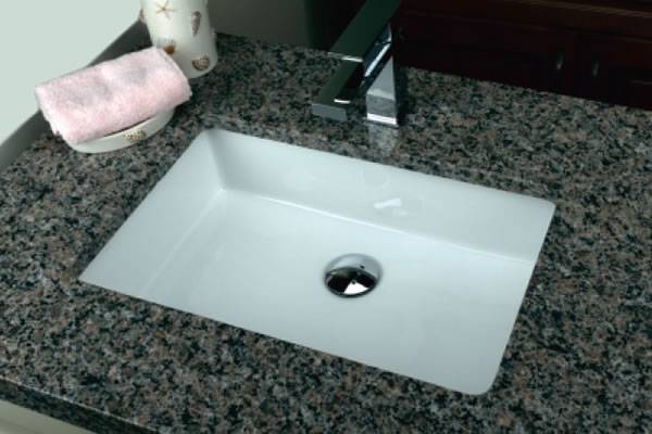 Bathroom Sink 20 3/4" X 14 1/2" X 6 5/8" Bosco #200016w