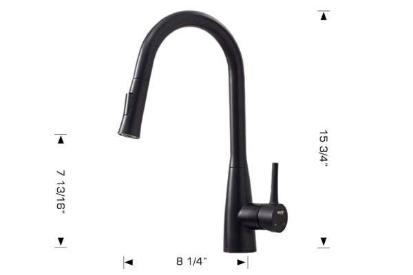 Bosco 200108BK Kitchen Faucet - image 2