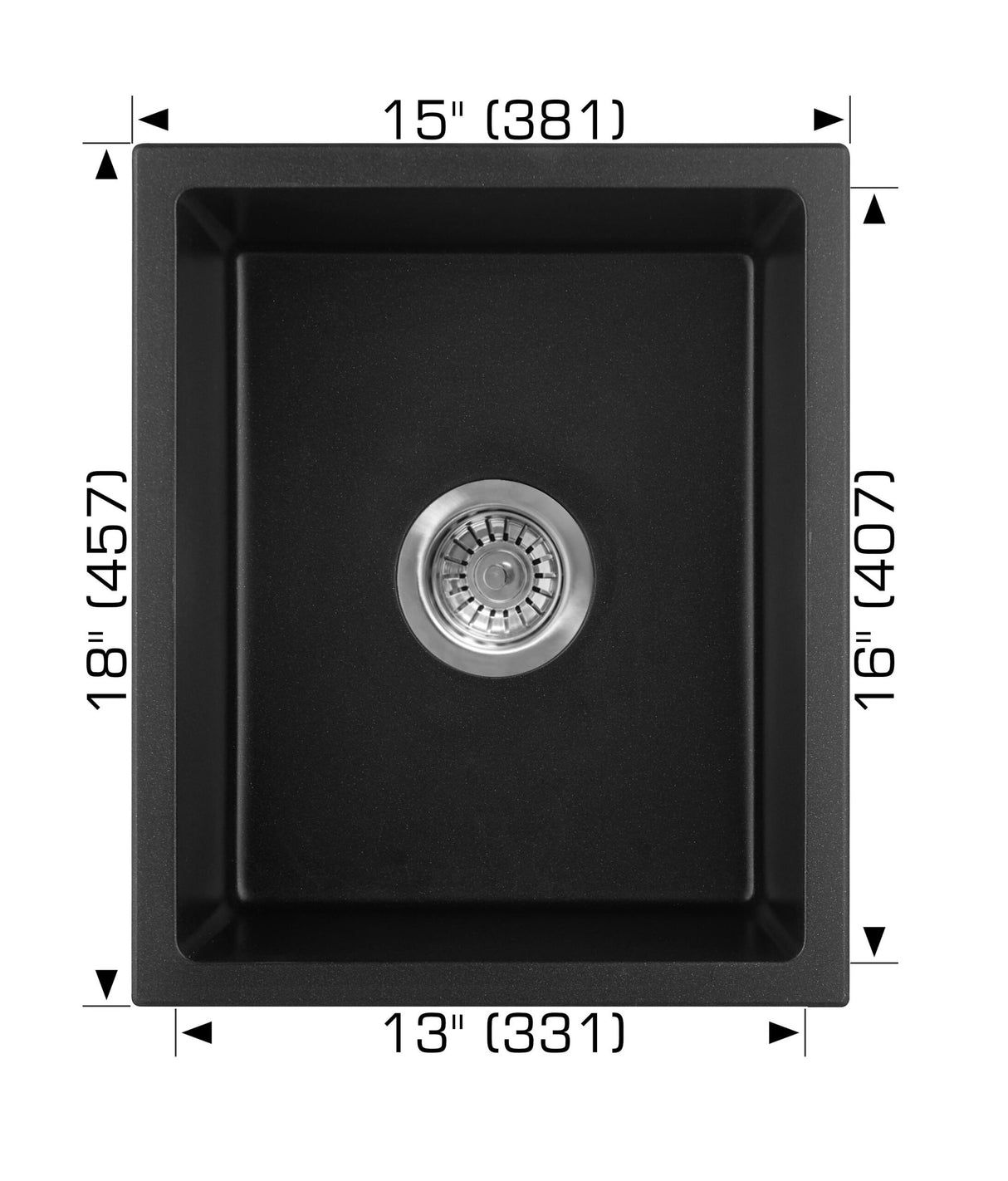 Bosco 205013S Undermount Kitchen Sink