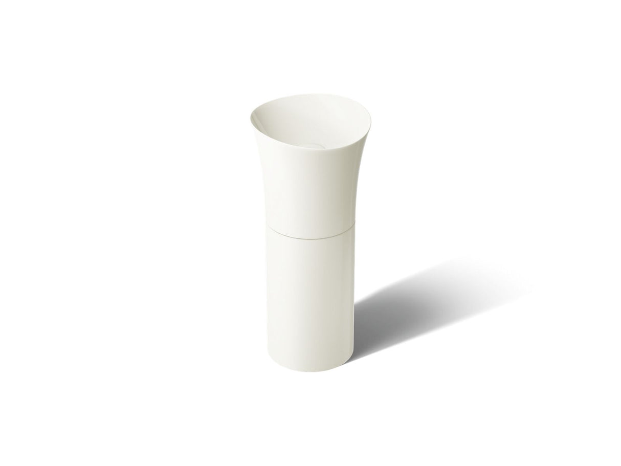 Veil™ 16" pedestal bathroom sink, no overflow