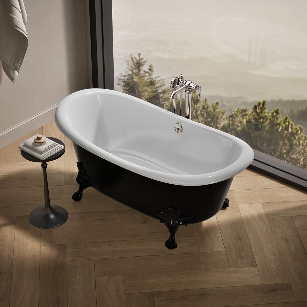 Artifacts™ 66-1/8" x 32-1/2" freestanding bath