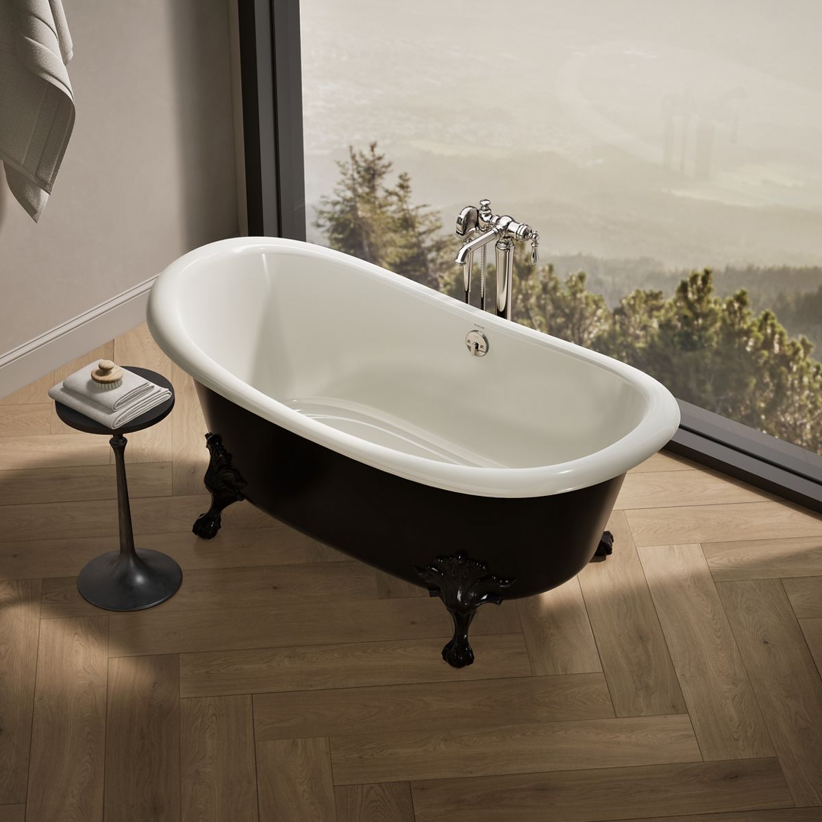 Artifacts™ 66-1/8" x 32-1/2" freestanding bath