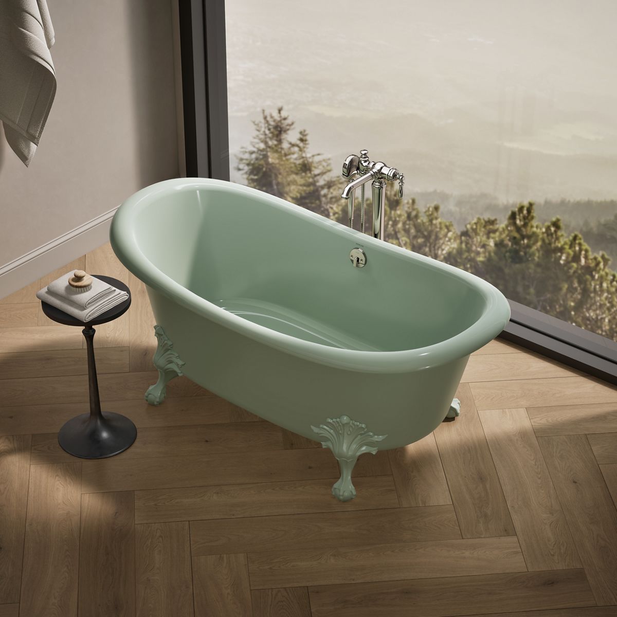 Artifacts™ 66-1/8" x 32-1/2" freestanding bath
