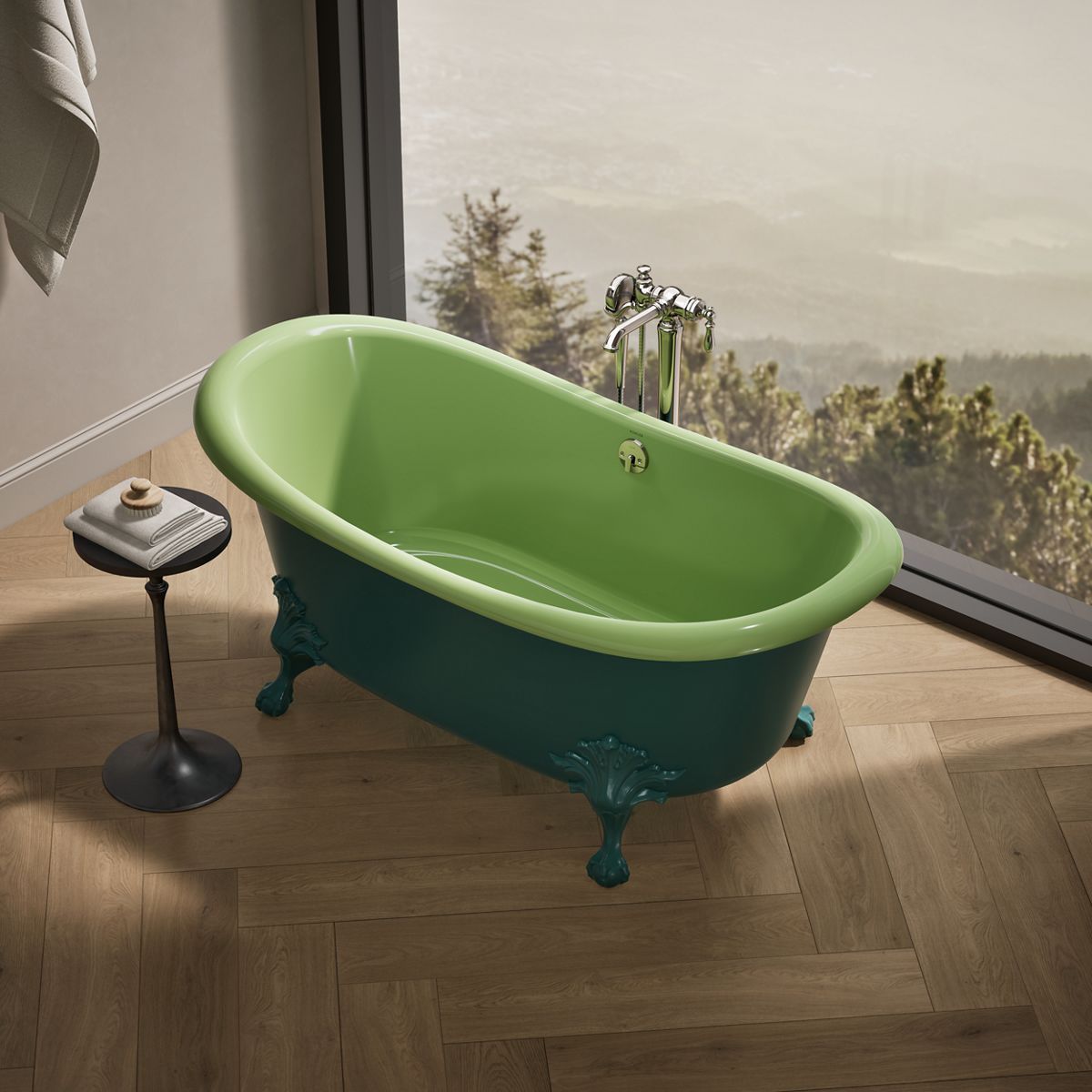 Artifacts™ 66-1/8" x 32-1/2" freestanding bath