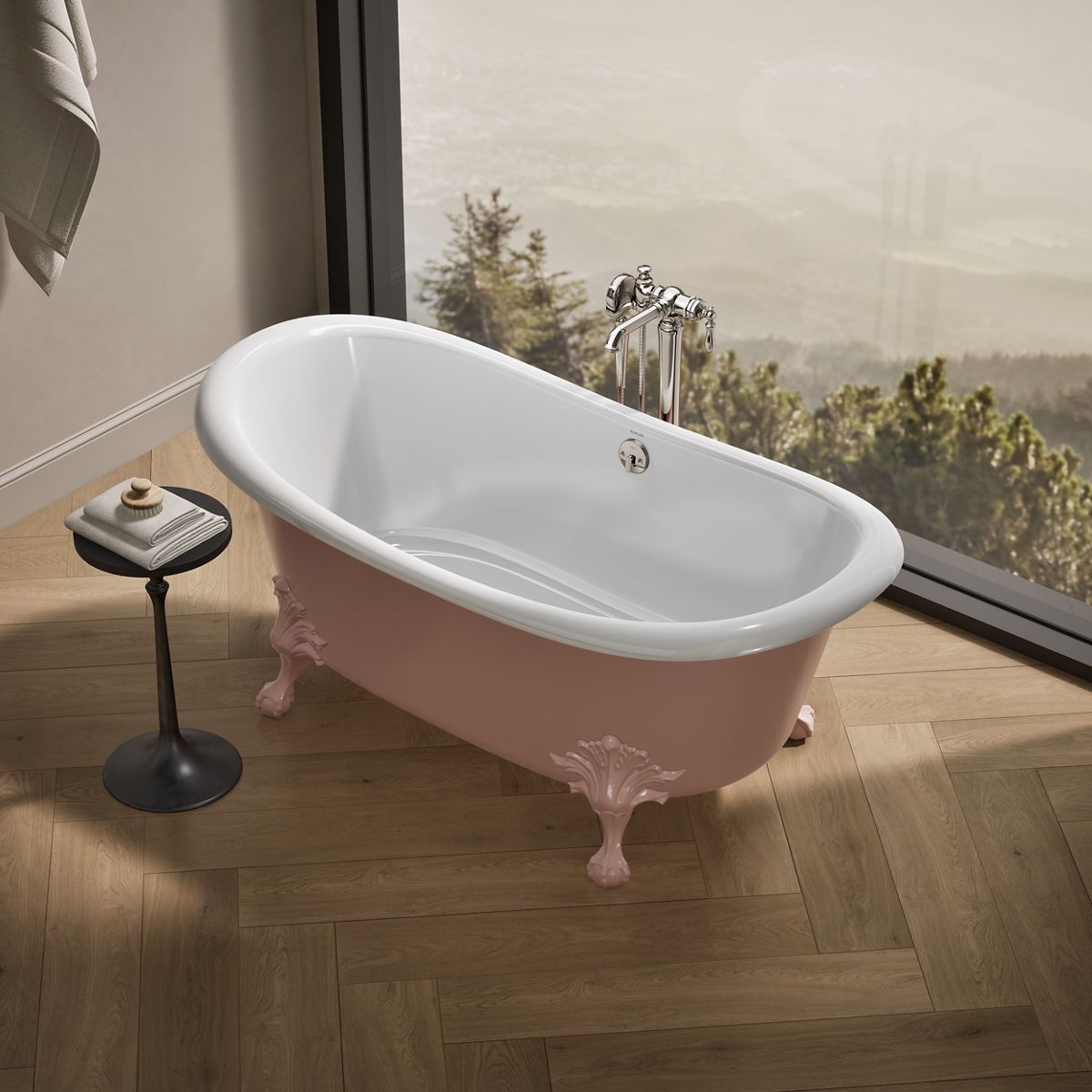 Artifacts™ 66-1/8" x 32-1/2" freestanding bath