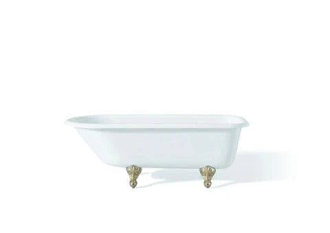 TRADITIONAL Cast Iron Bathtub with Faucet Holes 2093-WW-6