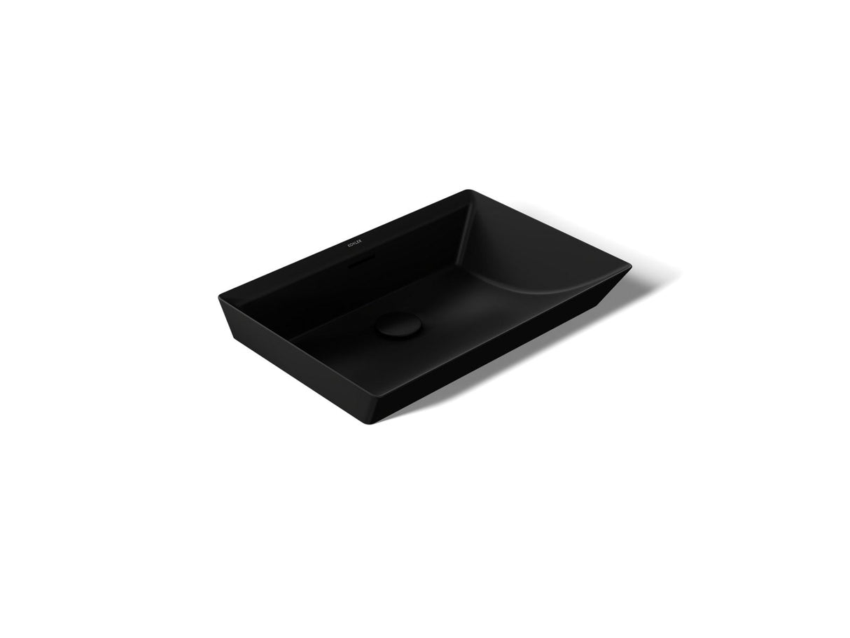 Brazn® 23" rectangular vessel bathroom sink