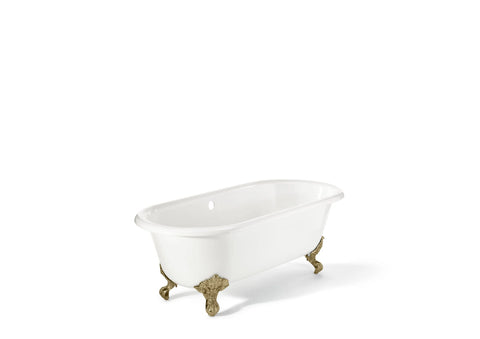 REGAL Cast Iron Bathtub with Faucet Holes 2110-WW-6