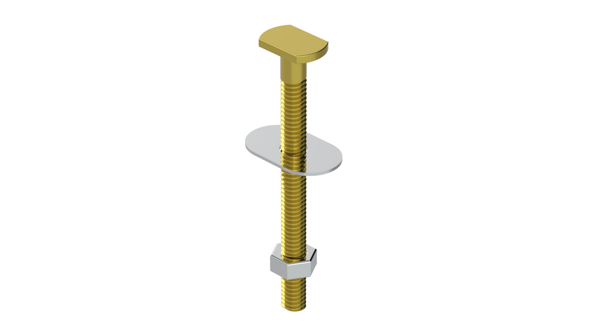 3-1/2" Closet Bolt Set (2113-35)