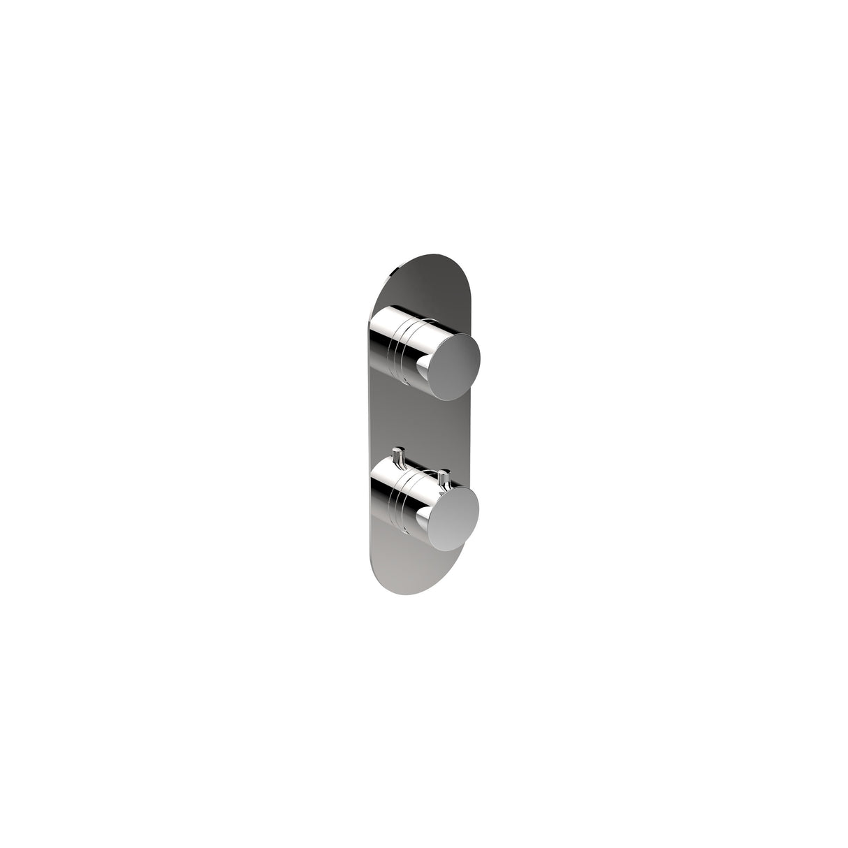1/2” Thermostatic 3-Way Non-sharing Valve Round - 21237ESTA