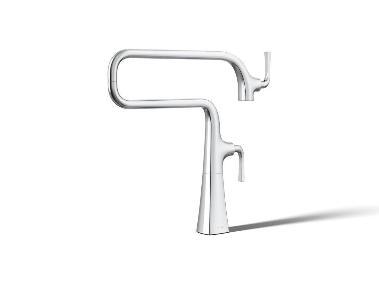 Graze® Deck-mount pot filler