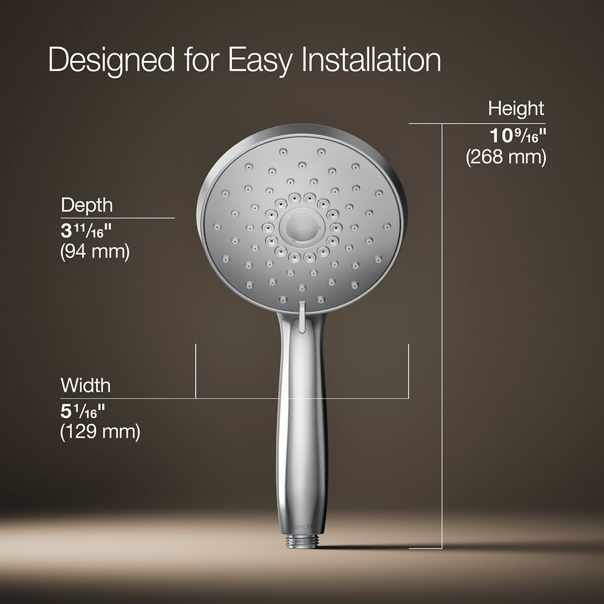 Forté® Four-function handshower, 2.5 gpm