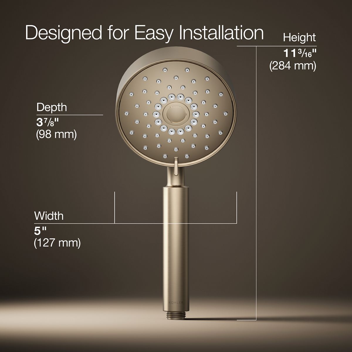 Purist® Four-function handshower, 1.75 gpm