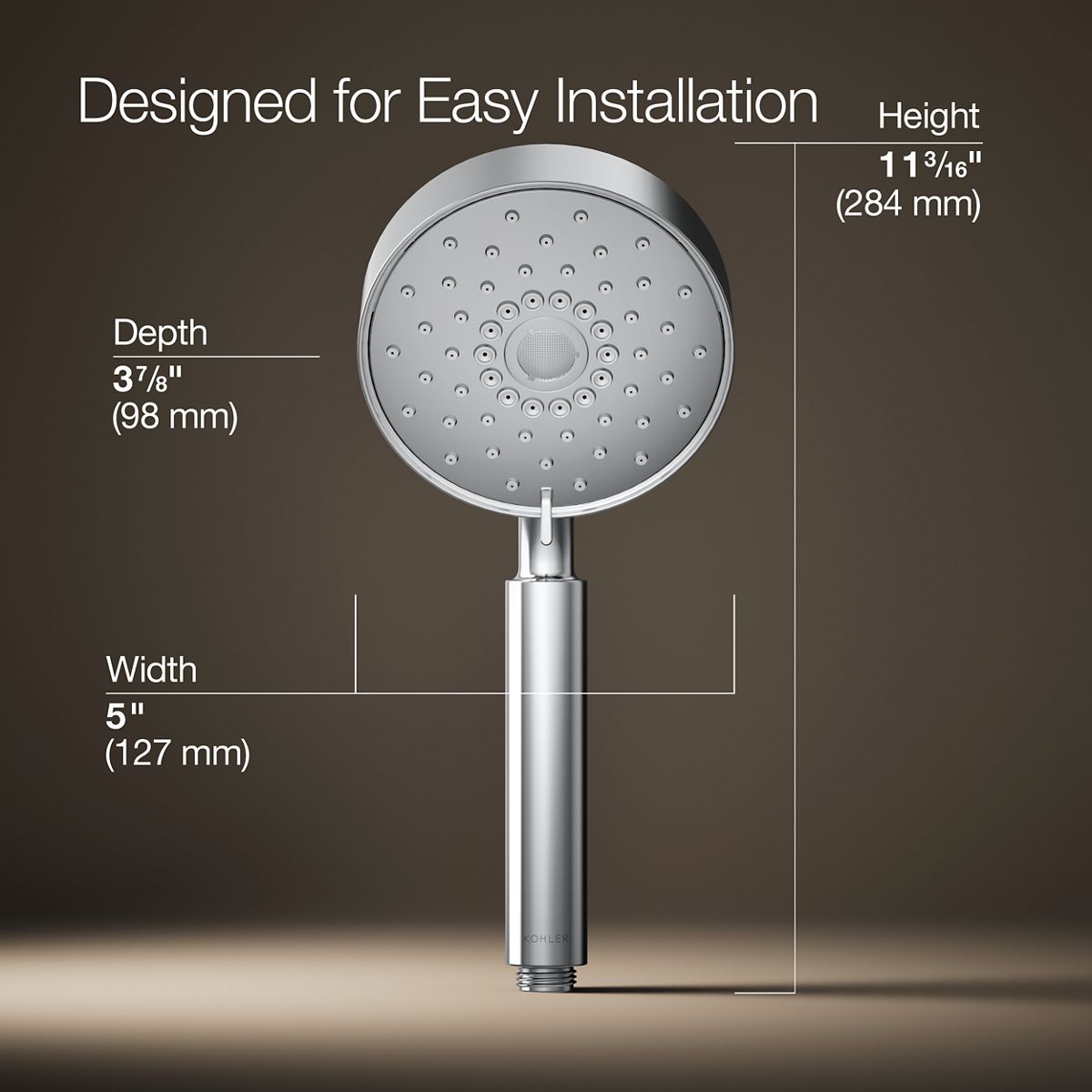 Purist® Four-function handshower, 1.75 gpm