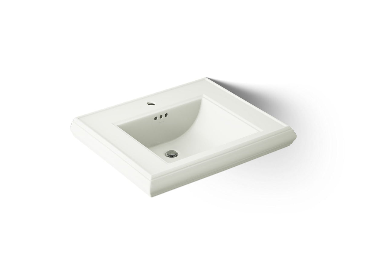 Memoirs® Pedestal/console table bathroom sink basin with single faucet-hole drilling
