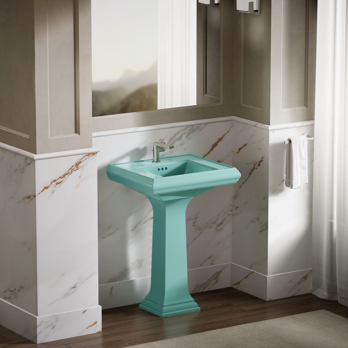 Memoirs® Bathroom sink pedestal
