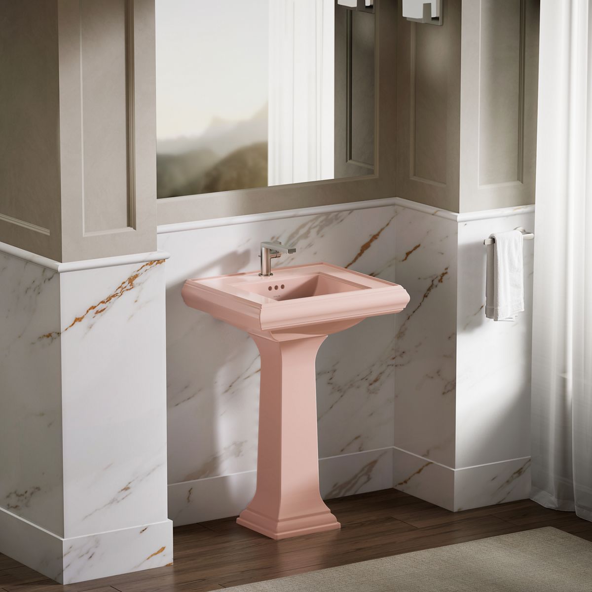 Memoirs® Bathroom sink pedestal