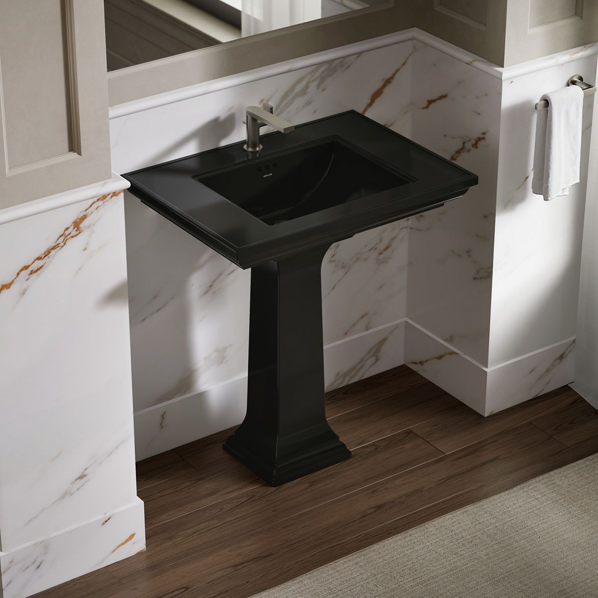 Memoirs® Stately 30-3/4" rectangular pedestal bathroom sink