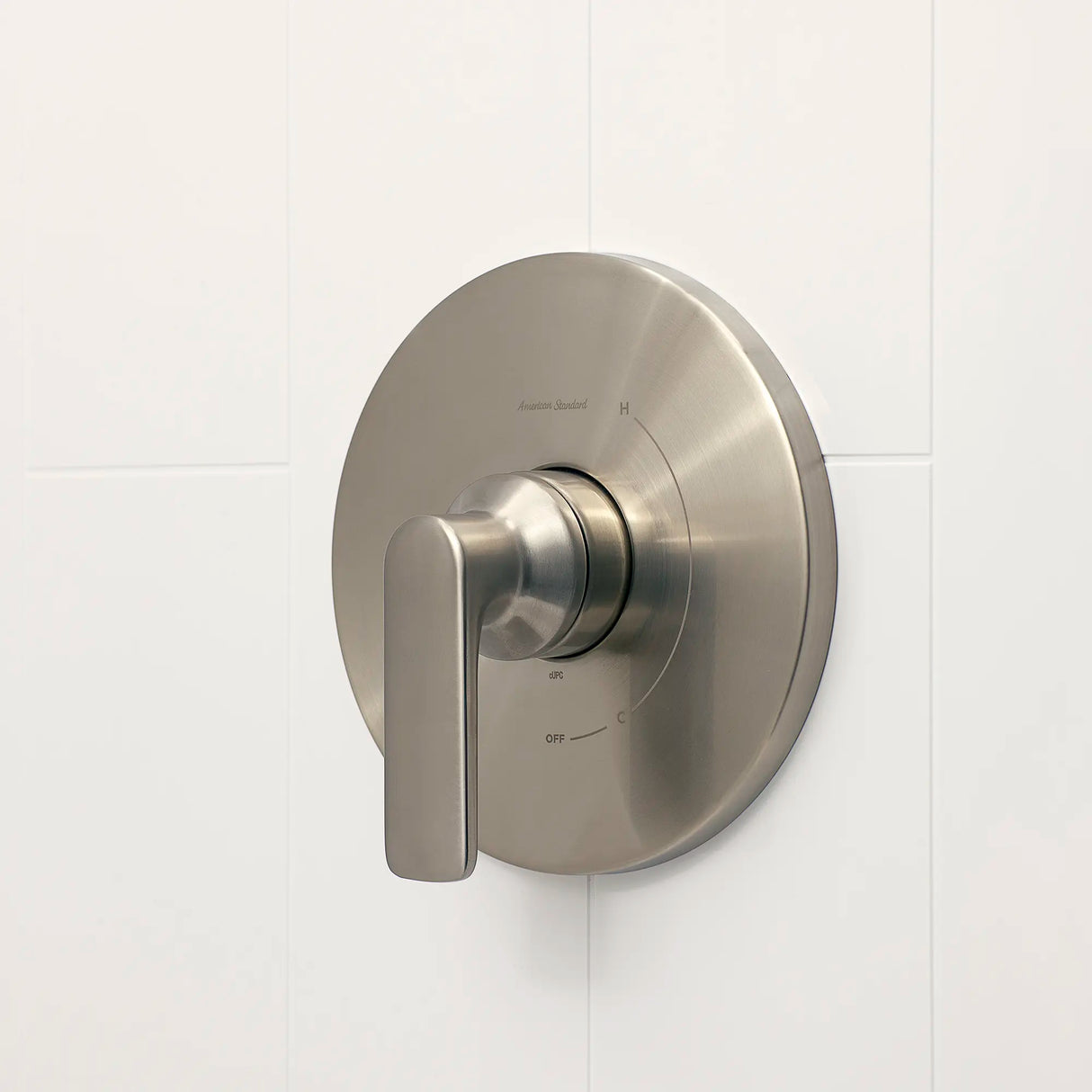 Aspirations Pressure Balance Valve Trim With Double Ceramic Pressure Balance Cartridge and Lever Handle