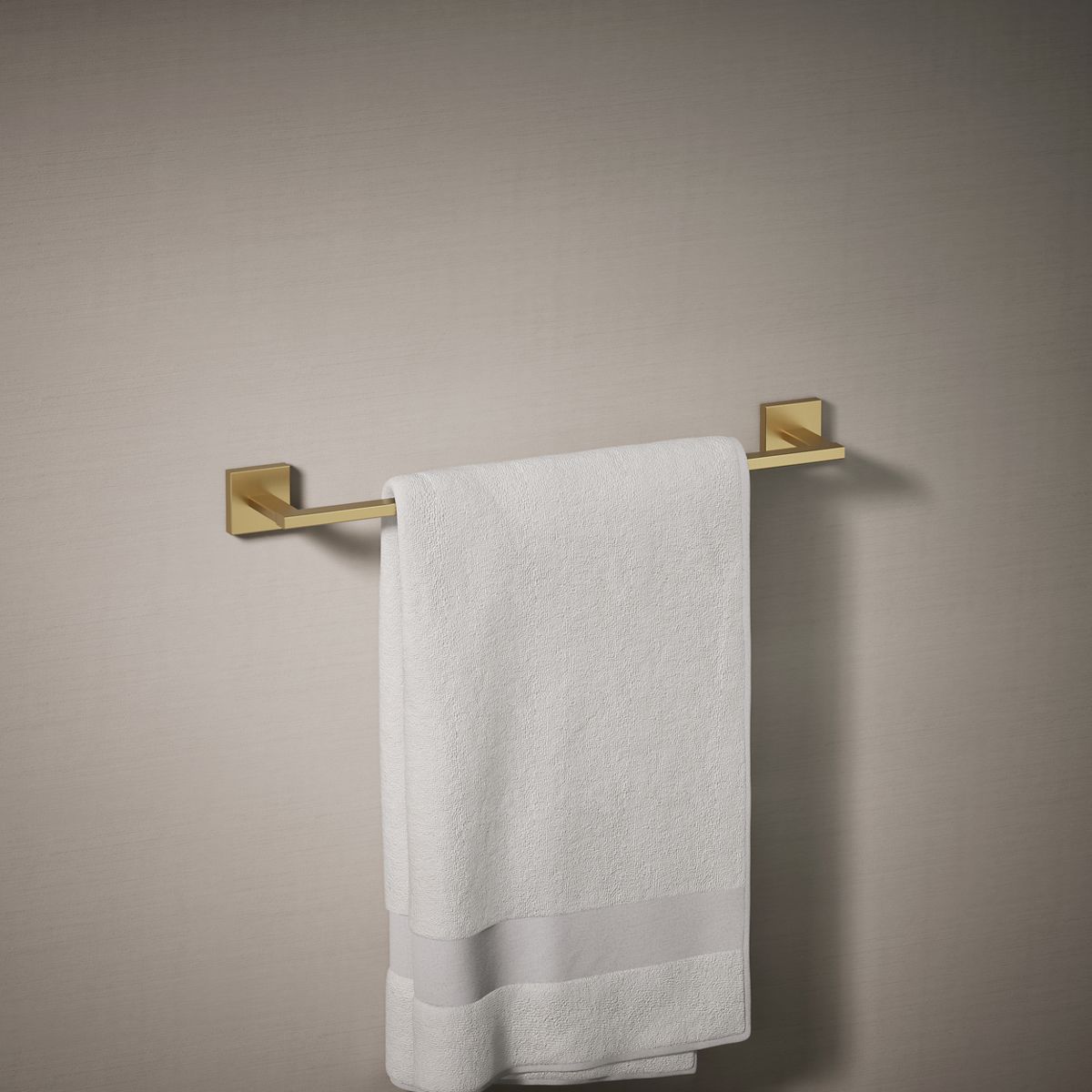 Square 18" towel bar